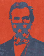 Reidicule News logo - Abe Lincoln with bandana covering mouth.